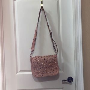 Patricia Nash leather shoulder bag